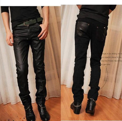 Pantalon cuir homme droit pour adolescent été - Ref 1489686