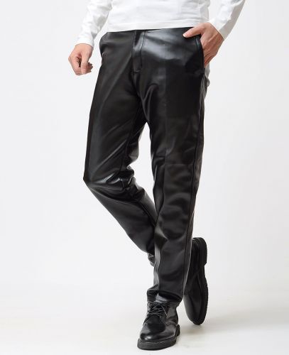 Pantalon cuir homme droit pour hiver - Ref 1489827