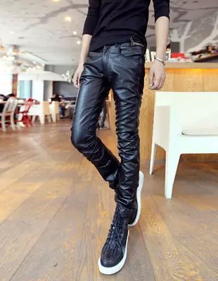 Pantalon cuir homme - Ref 1489871