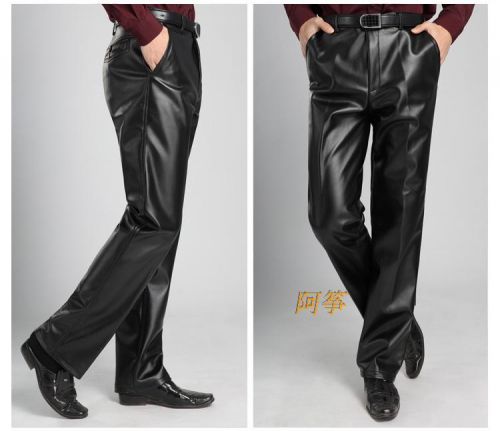 Pantalon cuir homme droit pour hiver - Ref 1489927