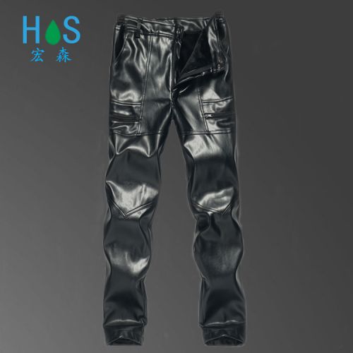 Pantalon cuir homme droit pour personne âgée automne - Ref 1489973