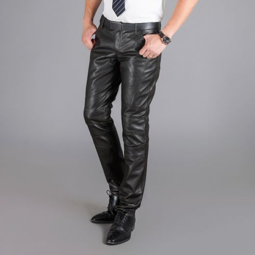 Pantalon cuir homme pour hiver - Ref 1491171