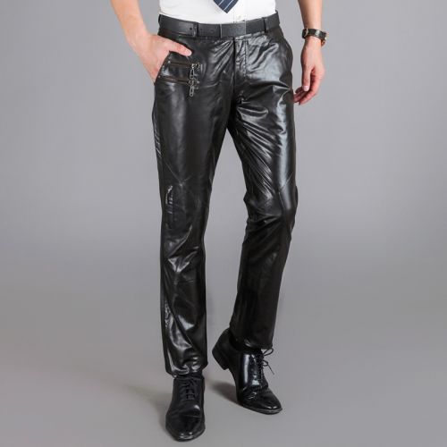 Pantalon cuir homme pour automne - Ref 1491180