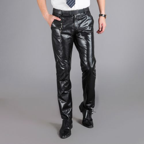 Pantalon cuir homme pour hiver - Ref 1491181