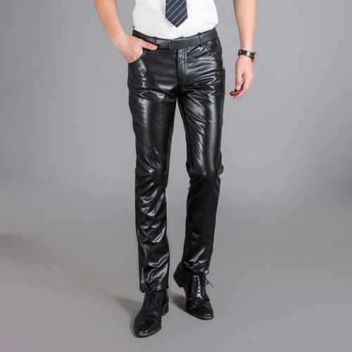 Pantalon cuir homme - Ref 1491183