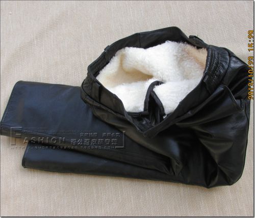 Pantalon cuir homme pantalons fuselés pour hiver - Ref 1491196