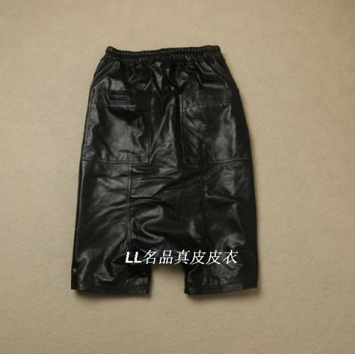 Pantalon cuir homme droit pour printemps - Ref 1491203