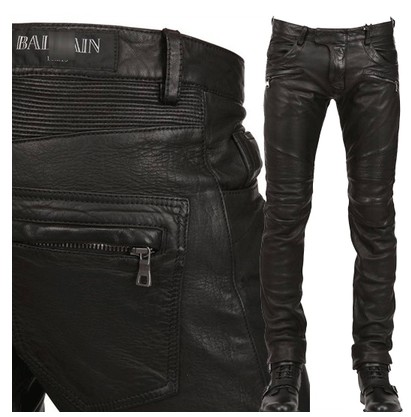 Pantalon cuir homme droit pour jeunesse hiver - Ref 1491226