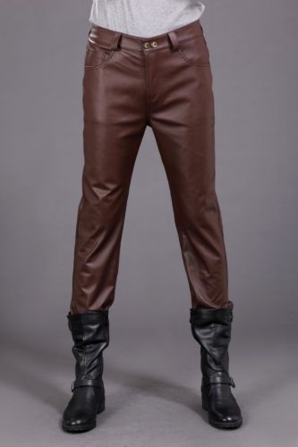 Pantalon cuir homme droit pour jeunesse hiver - Ref 1491251