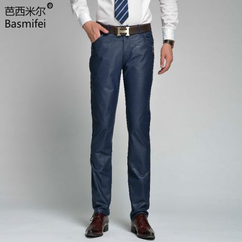 Pantalon cuir homme droit pour hiver - Ref 1491266