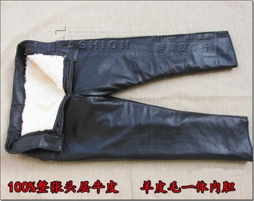 Pantalon cuir homme pantalons fuselés pour hiver - Ref 1491267