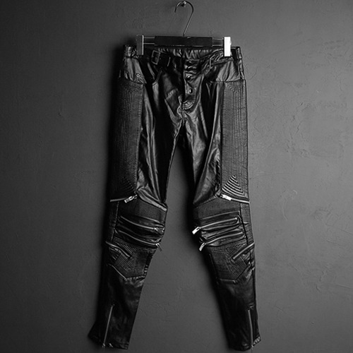 Pantalon cuir homme - Ref 1491269