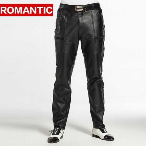 Pantalon cuir homme Première couche de pour hiver - Ref 1491289