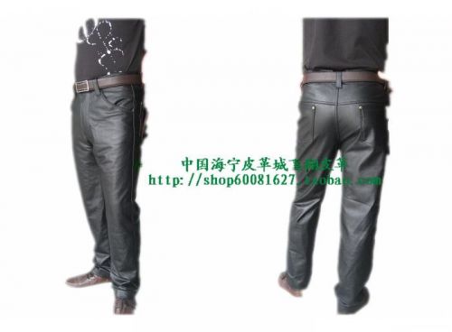 Pantalon cuir homme droit FENGHUA - Ref 1491307