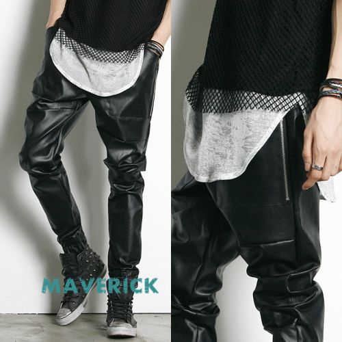 Pantalon cuir homme pour hiver - Ref 1491406