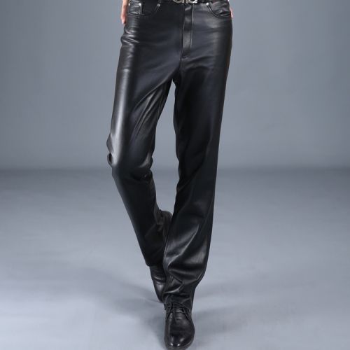 Pantalon cuir homme droit pour jeunesse hiver - Ref 1491445