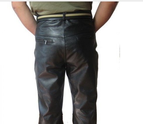 Pantalon cuir homme droit - Ref 1491450
