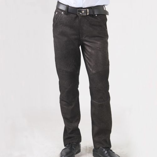 Pantalon cuir homme serré pour jeunesse hiver - Ref 1491452