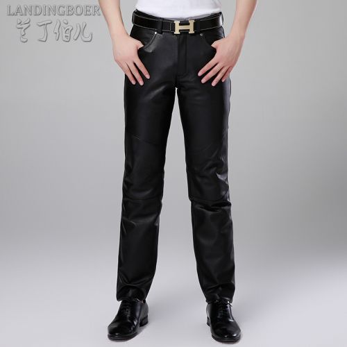 Pantalon cuir homme pour hiver - Ref 1491474