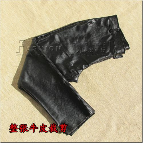 Pantalon cuir homme droit pour hiver - Ref 1491496