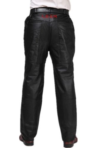 Pantalon cuir homme pantalons fuselés pour hiver - Ref 1491523