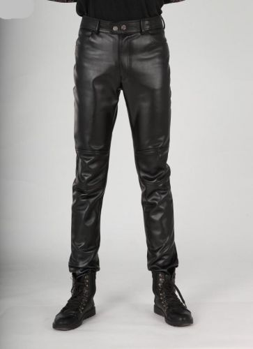 Pantalon cuir homme serré pour adolescent X3COMMUNE automne - Ref 1491540