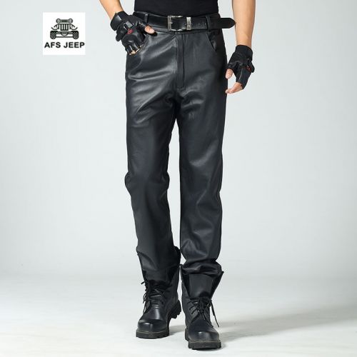 Pantalon cuir homme pour jeunesse AFS JEEP Première couche de hiver - Ref 1491557