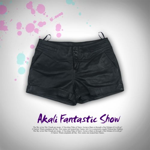 Pantalon cuir homme serré pour jeunesse AKALI printemps - Ref 1491560