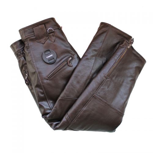 Pantalon cuir homme VALENTINO pour hiver - Ref 1491574