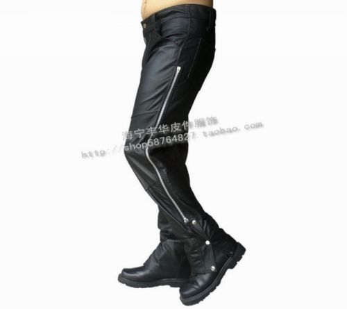 Pantalon cuir homme droit pour jeunesse hiver - Ref 1491585