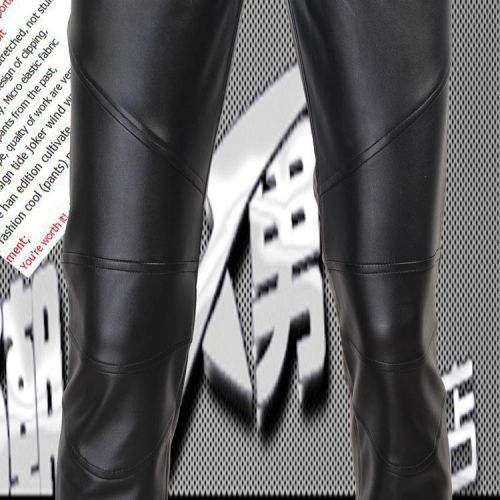 Pantalon cuir homme serré pour jeunesse hiver - Ref 1491615