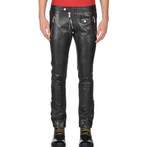 Pantalon cuir homme droit pour jeunesse hiver - Ref 1491647