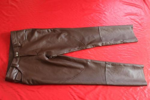 Pantalon cuir homme serré pour hiver - Ref 1491652