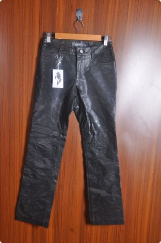 Pantalon cuir homme droit Première couche de pour automne - Ref 1491658