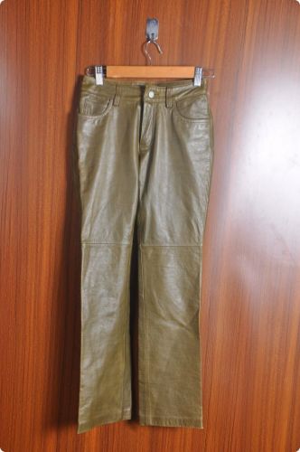 Pantalon cuir homme droit Première couche de pour automne - Ref 1491660