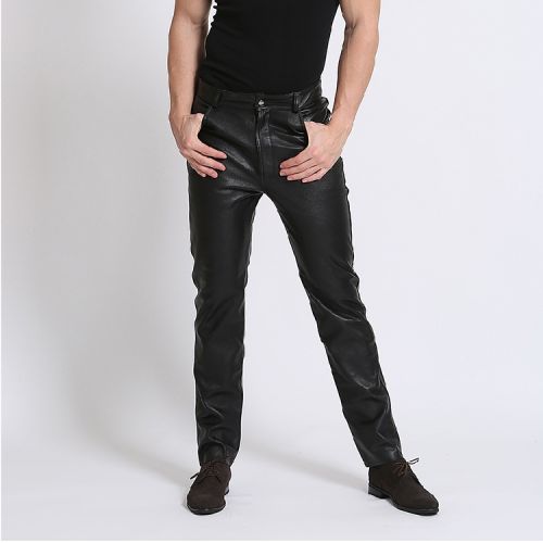 Pantalon cuir homme droit pour hiver - Ref 1491767