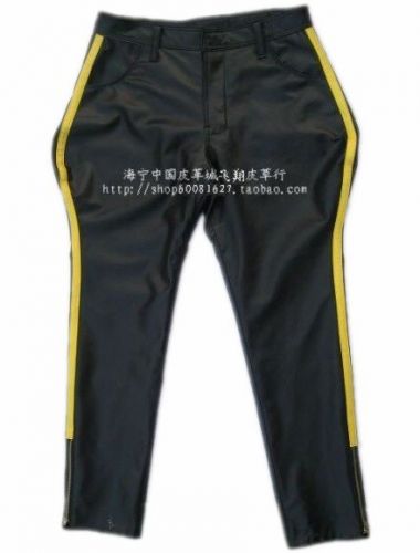 Pantalon cuir homme pantalons fuselés FENGHUA - Ref 1491771