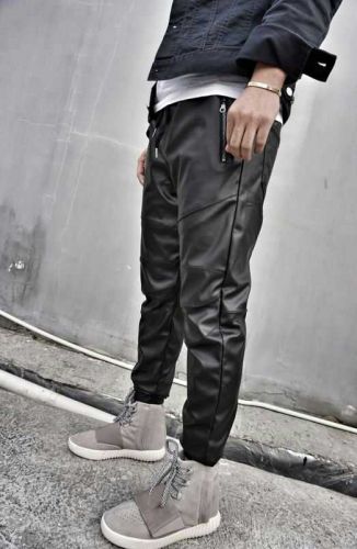 Pantalon cuir homme - Ref 1491792