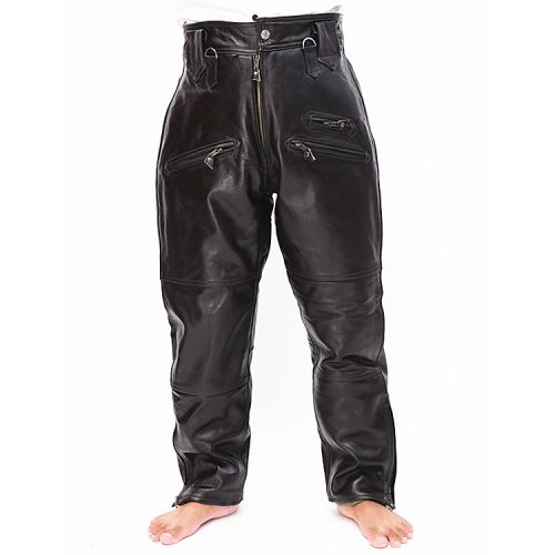 Pantalon cuir homme droit pour hiver - Ref 1491822