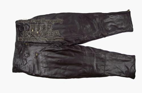 Pantalon cuir homme pantalons fuselés pour hiver - Ref 1491874