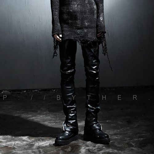 Pantalon cuir homme - Ref 1491901