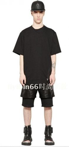 Pantalon cuir homme droit pour printemps - Ref 1492072