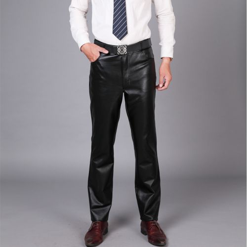 Pantalon cuir homme droit pour jeunesse hiver - Ref 1492139