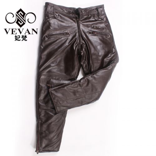 Pantalon cuir homme droit pour personne âgée hiver - Ref 1492143