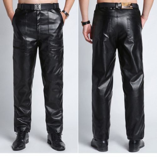 Pantalon cuir homme droit BWXD pour hiver - Ref 1492214