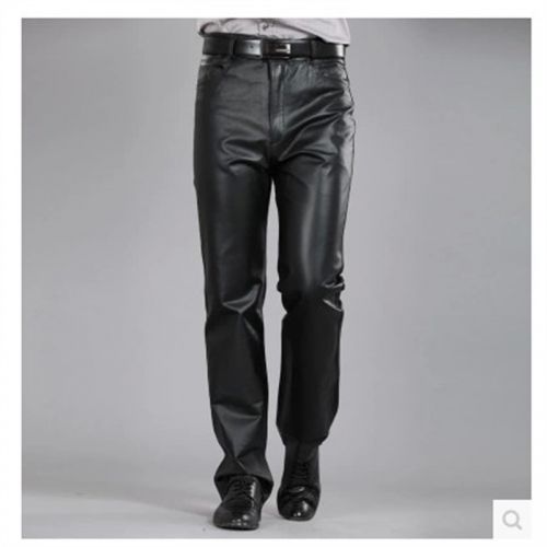 Pantalon cuir homme droit pour hiver - Ref 1492220