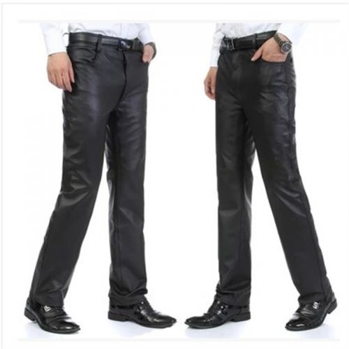 Pantalon cuir homme droit Première couche de pour hiver - Ref 1492229