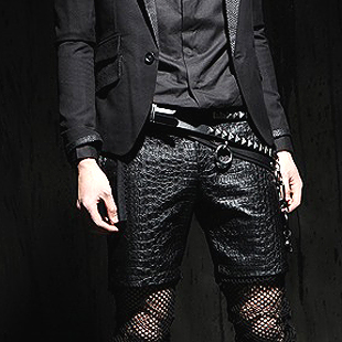 Pantalon cuir homme droit pour jeunesse été - Ref 1492243