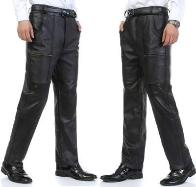 Pantalon cuir homme droit 3I pour hiver - Ref 1492247