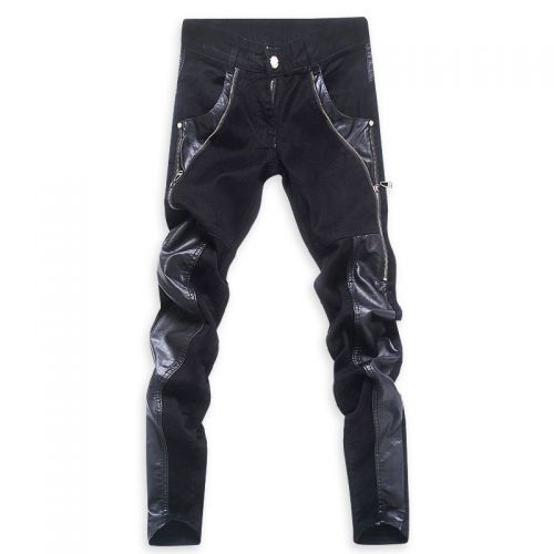 Pantalon cuir homme serré pour jeunesse PANTSKING hiver - Ref 1492399